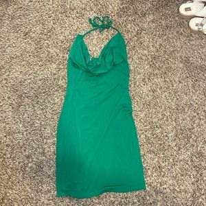 SHEIN green dress